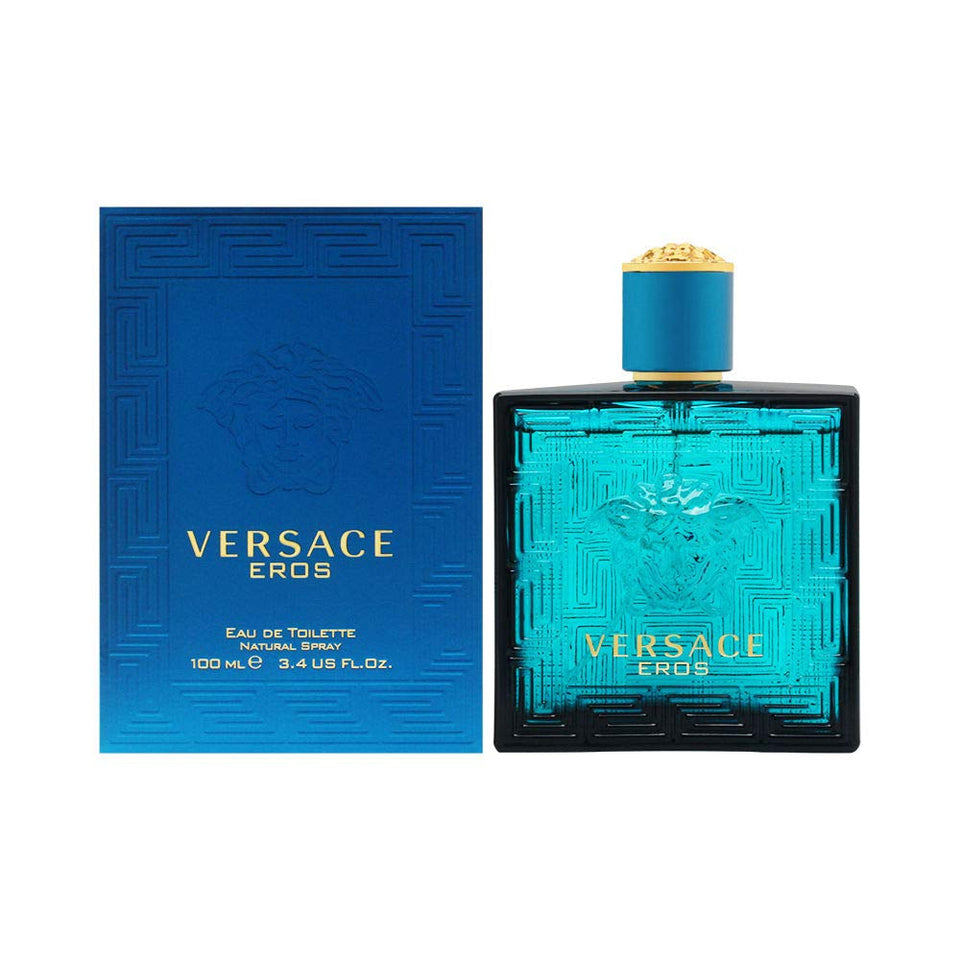 Versace Eros for Men EDT bottle, bold fragrance for daily wear and special evenings