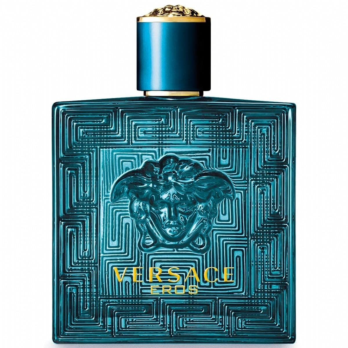 Versace Eros men deodorant spray bottle for daily grooming and long-lasting fragrance.