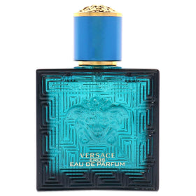 Versace Eros Men EDP bottle front view suggesting bold, versatile fragrance for casual wear