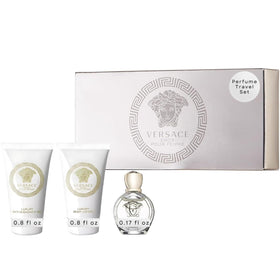 Versace Eros Pour Femme travel mini EDP bottle for on-the-go elegance.