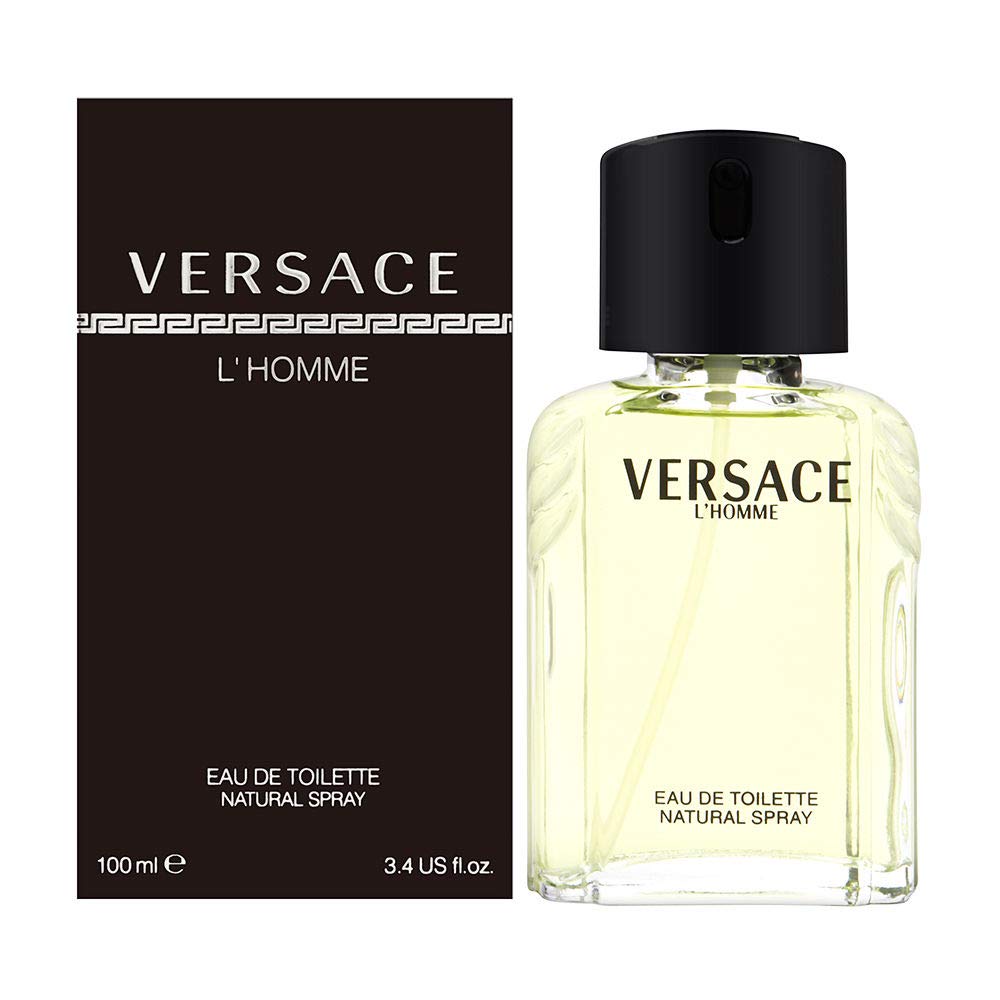 Versace L'Homme bottle pour highlights refined scent for daily wear