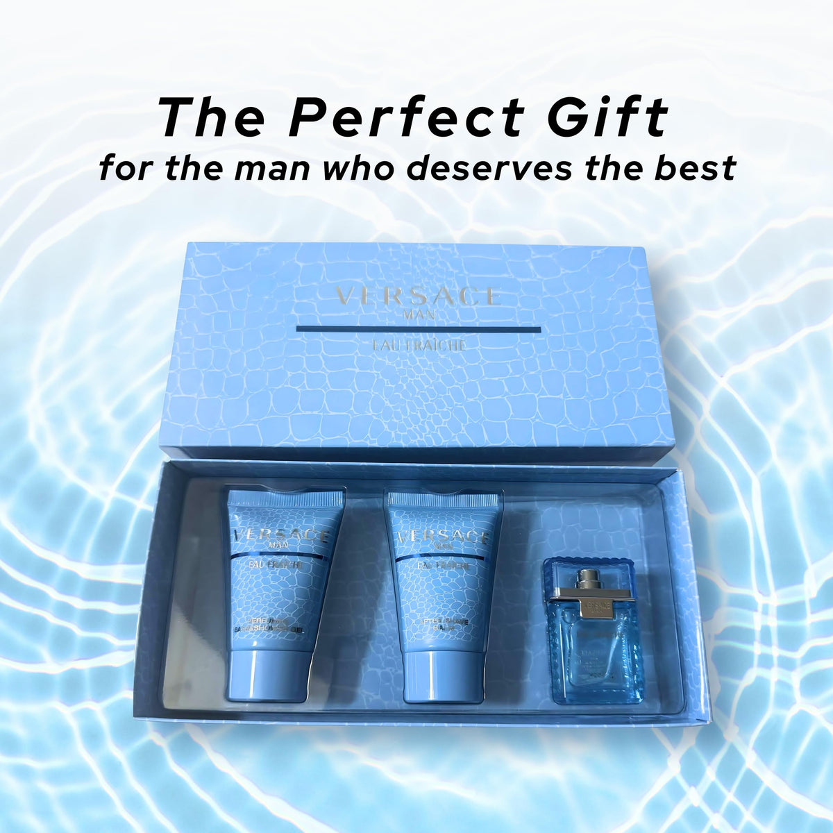 Versace Man Shower Gel mini, daily cleansing with a fresh scent