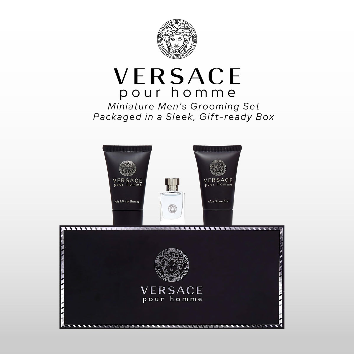 Versace Pour Homme after shave balm mini, soothing post-shave