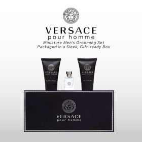 Versace Pour Homme after shave balm mini, soothing post-shave