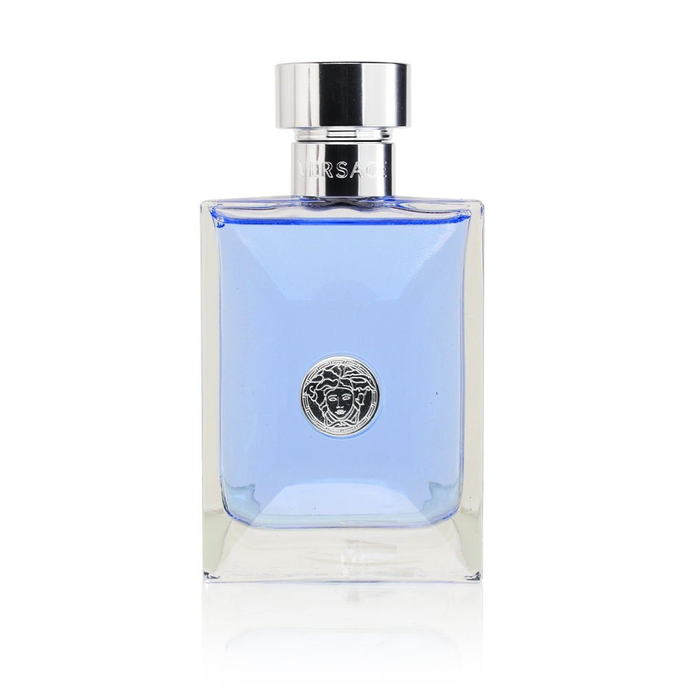 Versace Pour Homme after shave bottle with a fresh, refined scent for daily grooming.