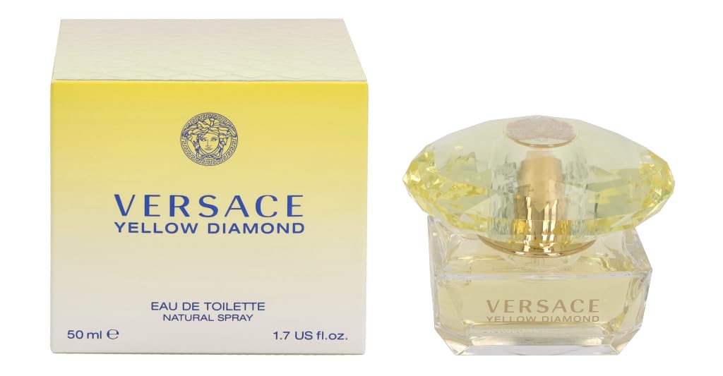 Versace Yellow Diamond bottle with spray for everyday wear