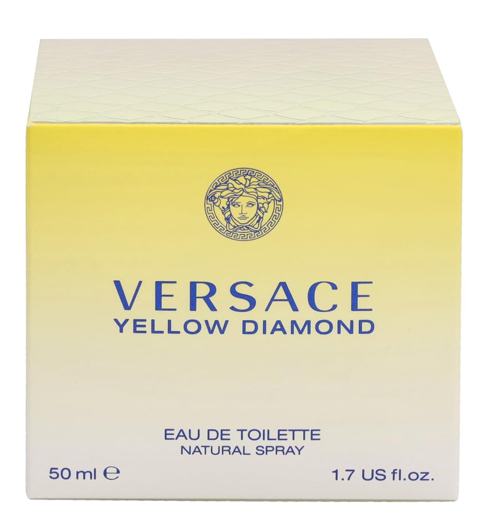 Versace Yellow Diamond outer box, premium packaging aesthetics