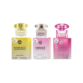 Versace Yellow Diamond splash bottle, travel-friendly size for on-the-go fragrance.