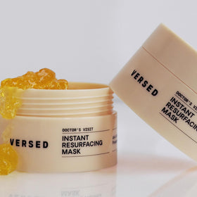 After-use skin of Versed Doctor's Visit Mask looks smoother and refreshed.