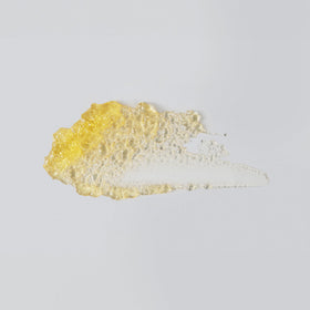 Texture closeup of Versed Doctor's Visit Mask revealing creamy exfoliant.