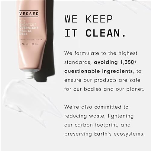 Versed Moisture Maker packaging and branding on a clean vanity