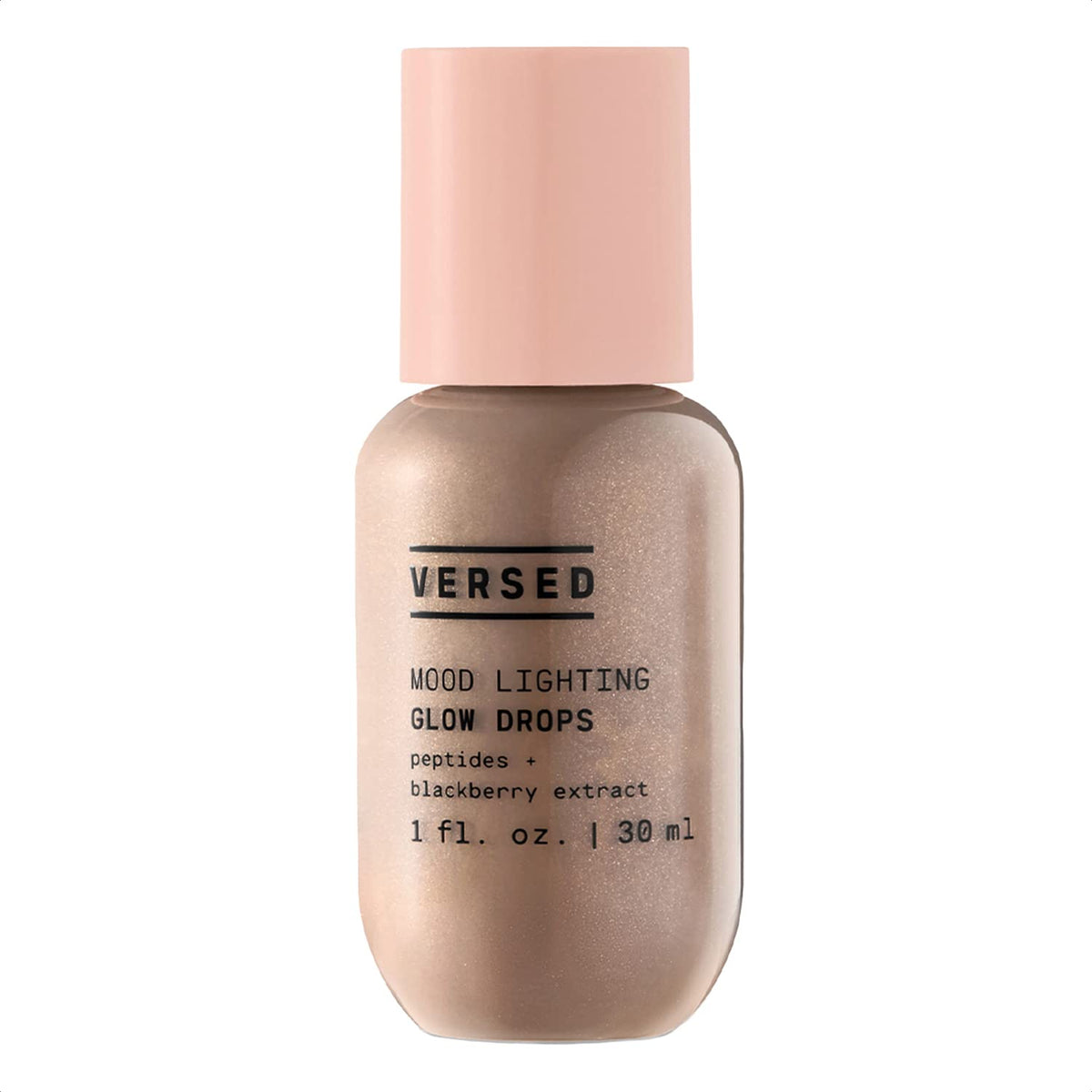 Versed Mood Lighting bottle with dropper for radiant glow