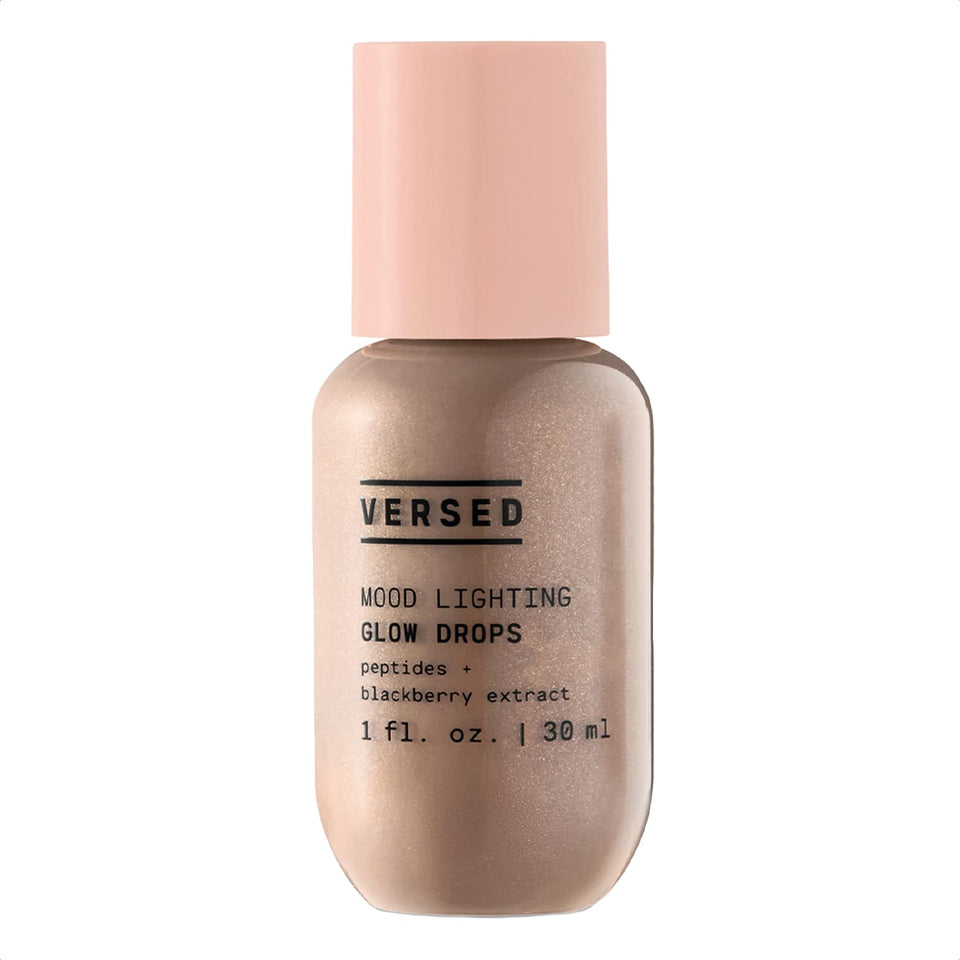 Versed Mood Lighting bottle with dropper for radiant glow