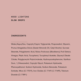 Versed Mood Lighting ingredients polyglutamic acid and blackberry antioxidants
