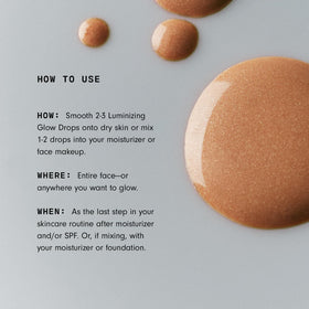 Versed Mood Lighting sheer bronzed and sheer golden swatches on skin