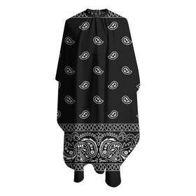 VERTEX&KAIBIN large coverage cape protects clothing during cuts.