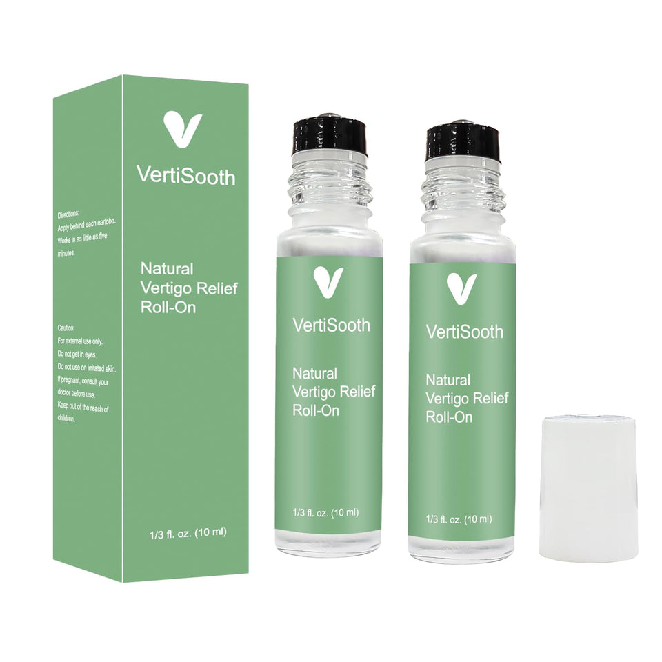 VERTISOOTH anti-dizzy roll-on compact 10 ml for quick on-the-go relief.