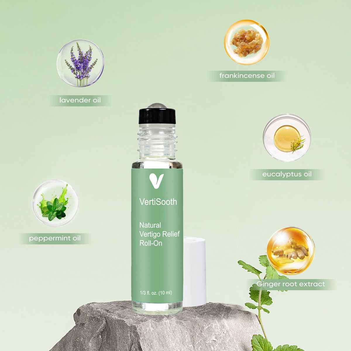 VERTISOOTH natural vertisoothe roller with refreshing feel for daily calm.