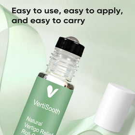 VERTISOOTH roll-on design delivers a precise glide to temples and neck.