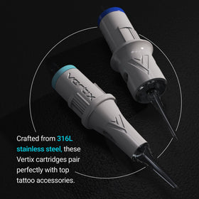 Vertix Nano compatibility with most tattoo pens enables versatile setups.