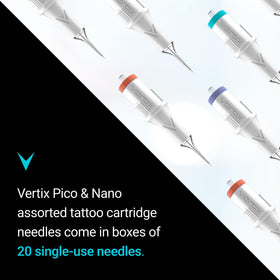 Vertix Nano backflow reduction helps maintain ink clarity during passes.
