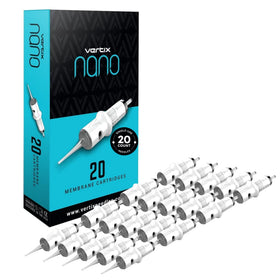 Vertix nano-membrane cartridge shown for clear visibility during fine line work
