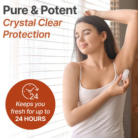 Verve CULTURE deodorant dries quickly with no residue during wear