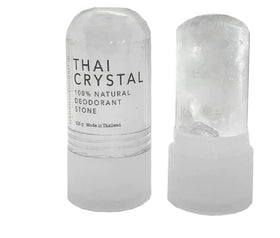 Verve CULTURE Thai Crystal Deodorant Stick close-up shows pure mineral salt for all day freshness