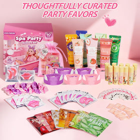 VERYHDSN spa party compressed towels offer quick refreshment.