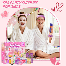 VERYHDSN spa party lip balms lock in moisture for smooth lips.