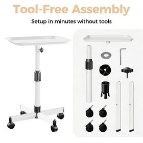 Verytop stainless iron and aluminum tray resists rust and is easy to wipe.