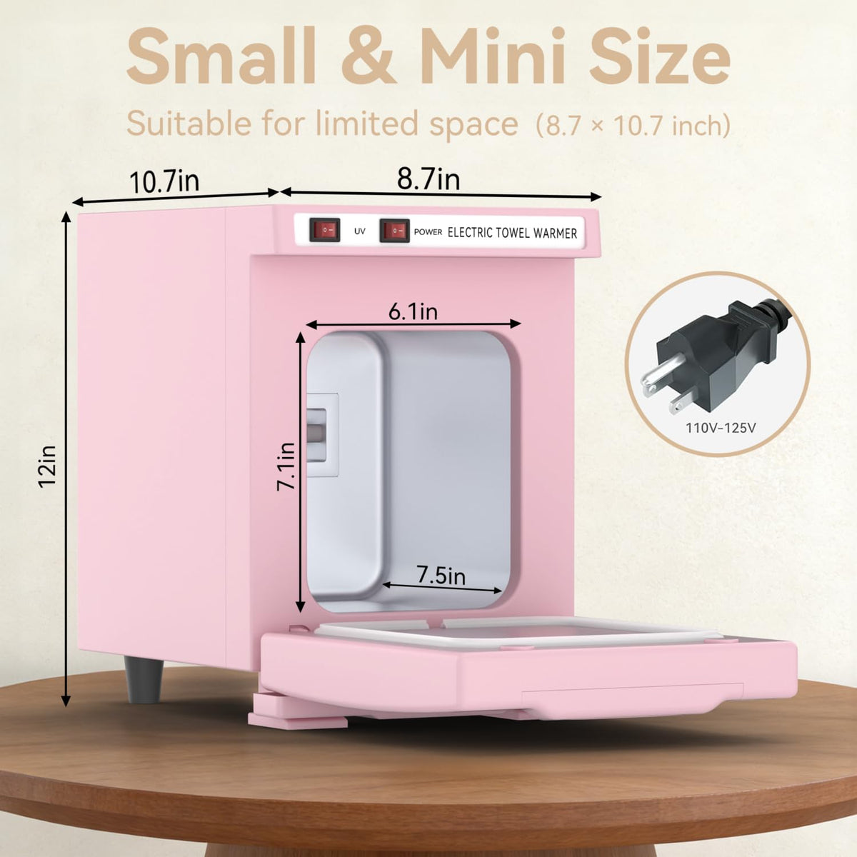 VeryTOP unit holds 10-15 towels, ideal for solo practitioners in small spaces.