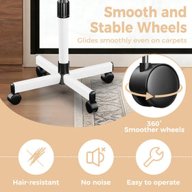 Verytop 12.3x16 inch tray surface provides ample daily workspace.