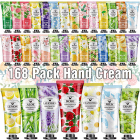 VESPRO 168-pack hand cream set with assorted tubes for gifting