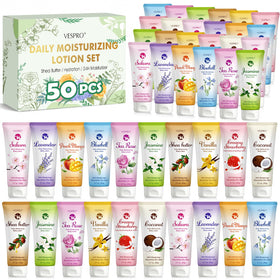 VESPRO 50-pack Sakura fragrance travel hydration for daily use.