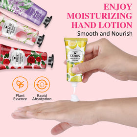 VESPRO Bridesmaid gifts hand lotion pack, easy to share at weddings and events.