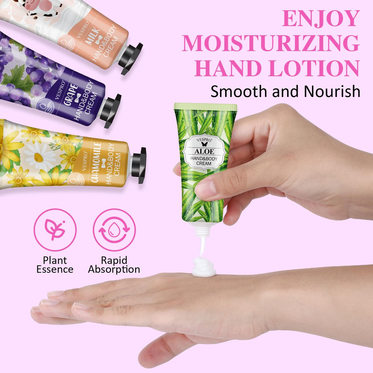 VESPRO chamomile hand cream for soothing everyday care
