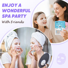 VESPRO collagen mask delivers deep hydration and silky skin feel.