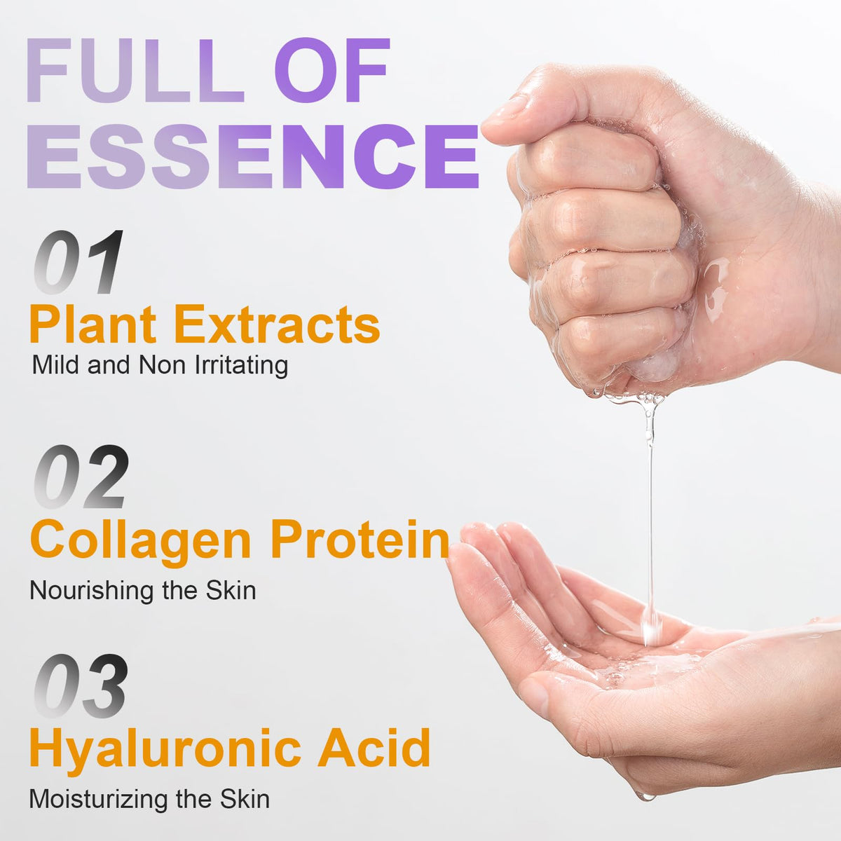 VESPRO collagen essence boosts elasticity for a firmer-looking complexion