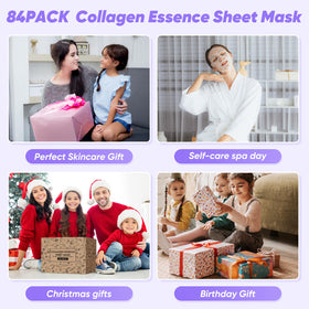 VESPRO hyaluronic acid mask enhances hydration for all skin types.