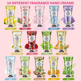 VESPRO Mother's Day gift hand cream collection offers versatile scents for gifting and sharing.