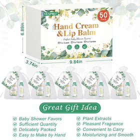 VESPRO Oh Baby DIY manual included, helpful for assembling favors efficiently.