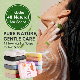 VESPRO sisal bag included for natural exfoliation and gift presentation