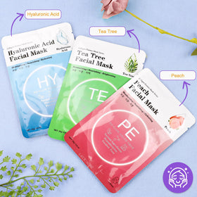 VESPRO spa-quality facial masks soothe and calm daily skincare