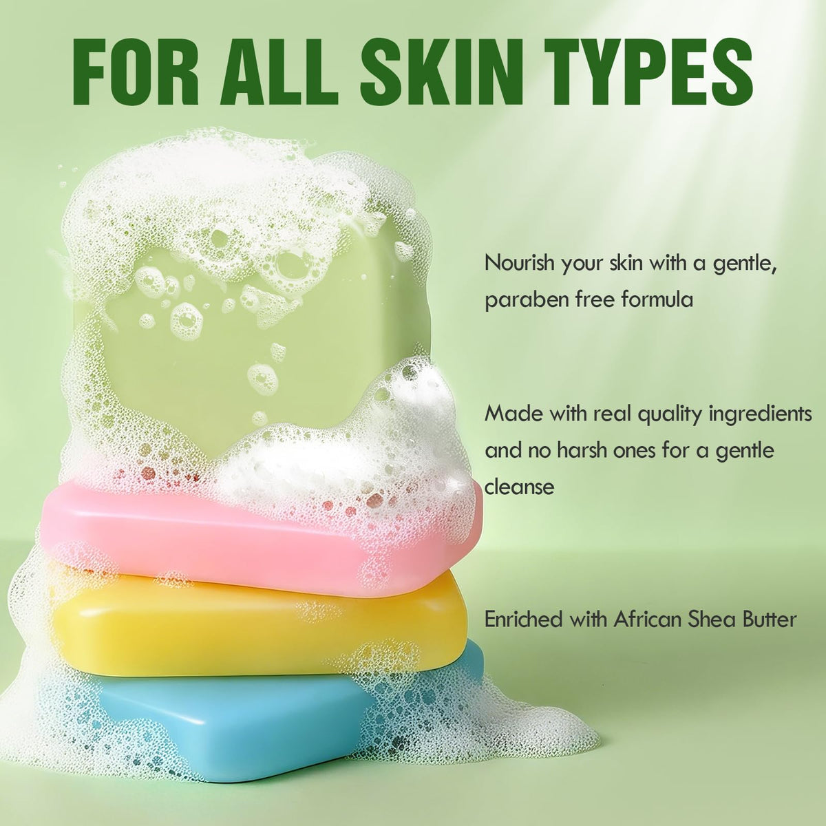 VESPRO travel-size soap bar ready for on-the-go cleansing anywhere