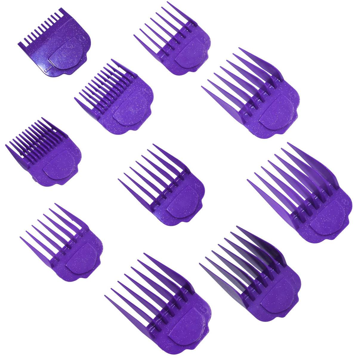 Vetmor magnetic clipper guards for Andis Master with 1/16 inch to 1 inch range for precise fades.