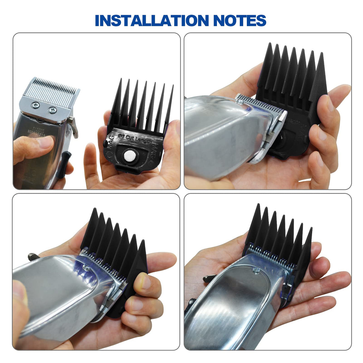 Vetmor PC construction clipper guards for durable use