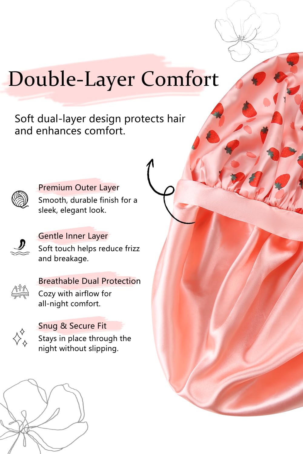 Vettres moisture retention satin helps preserve natural oils overnight