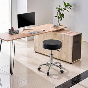 VEVOR rolling stool in clinic highlights professional flexibility