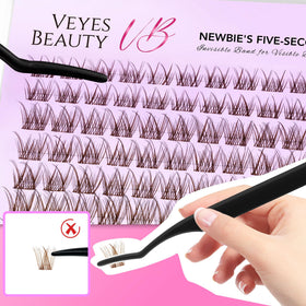 VEYESBEAUTY lash bond application for secure placement.